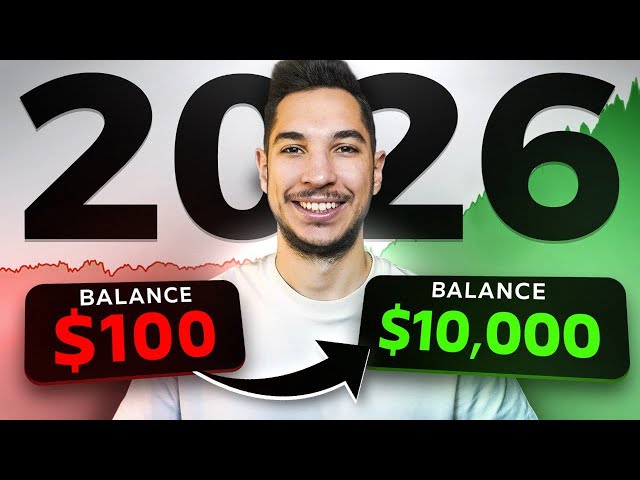 Cómo Pasar De $100 A $10,000 Haciendo Trading De Criptomonedas En 2026