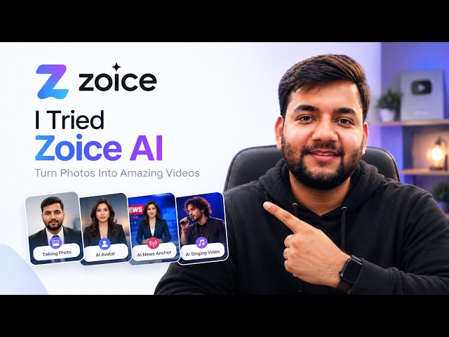 I Tried Zoice AI – Turn Photos Into Talking Videos, AI Avatars & More! 🤯