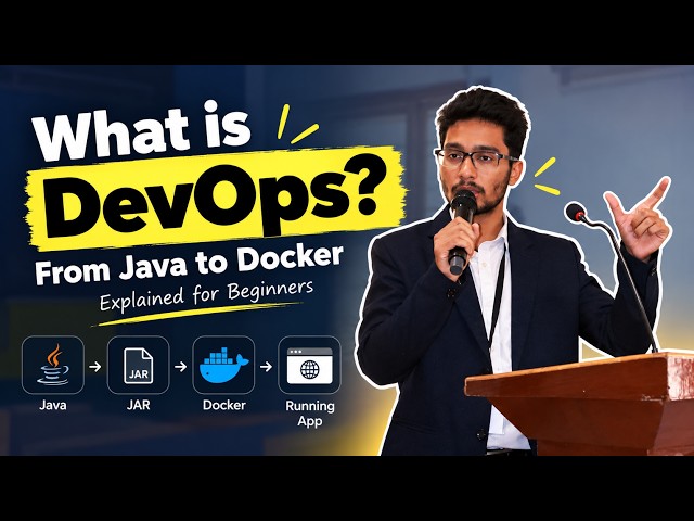DevOps CI/CD Project from Scratch | Java, Maven & Docker Explained | Part 1