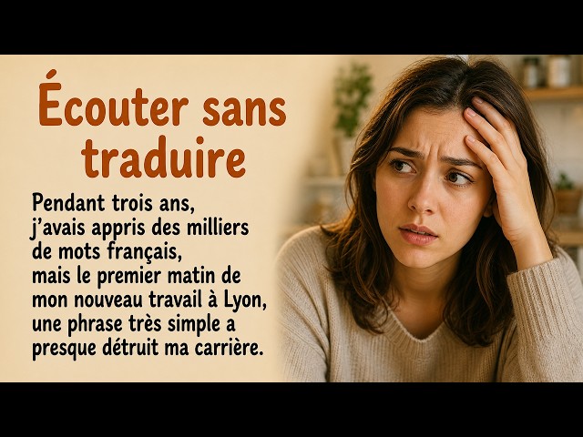 Pourquoi je ne comprenais rien en France | French Listening Practice (B1)