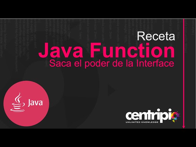 Aprende como utilizar la interface Function de Java