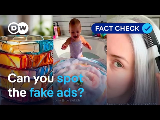How to spot fake AI ads selling unreal products | DW Fact Check