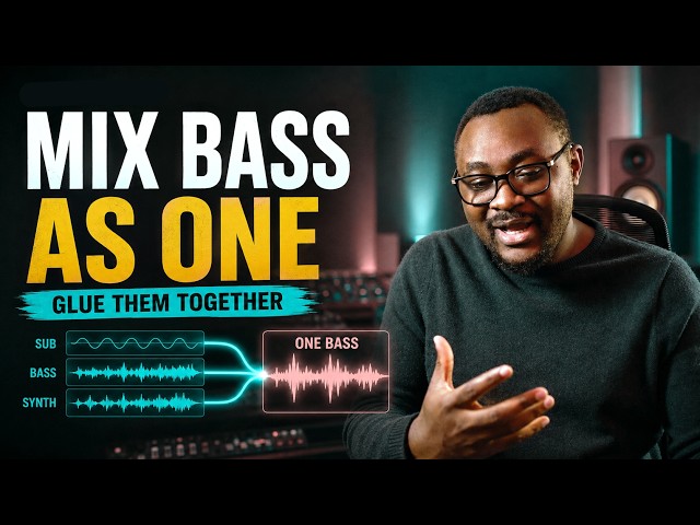 How I make multiple bass tracks sound like ONE
