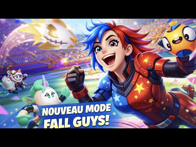 NOUVEAU MODE FALL GUYS : CROWN JAM 🤩