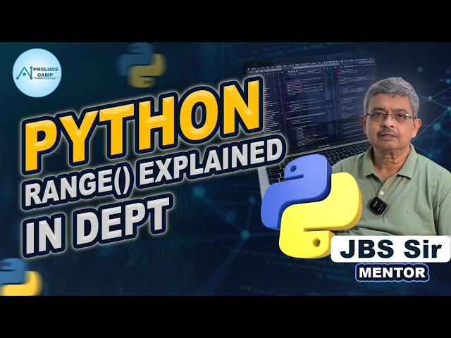 Python range() Explained in Depth | Python to the Point🎯 @PreludeCamp
