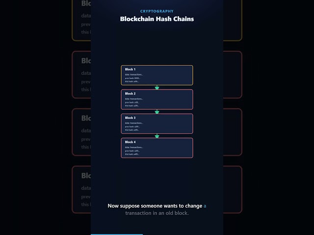 Blockchain Hash Chains | Cybersecurity #3.13