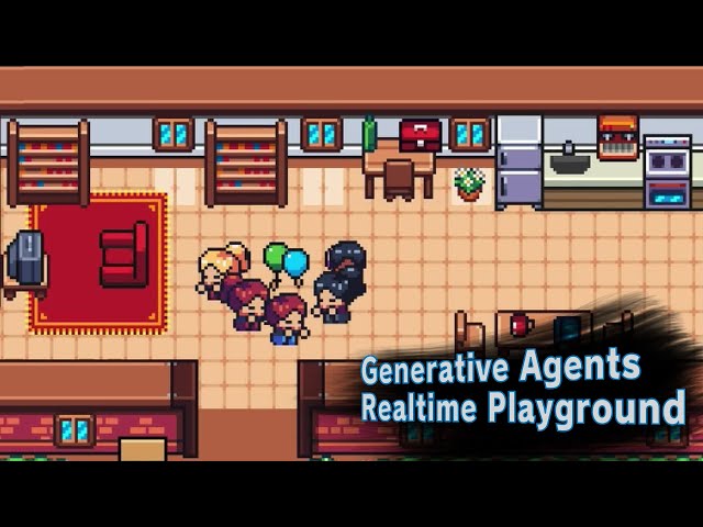 GARP – A Real-Time Village Simulation Powered by On-Device Generative Agents AI