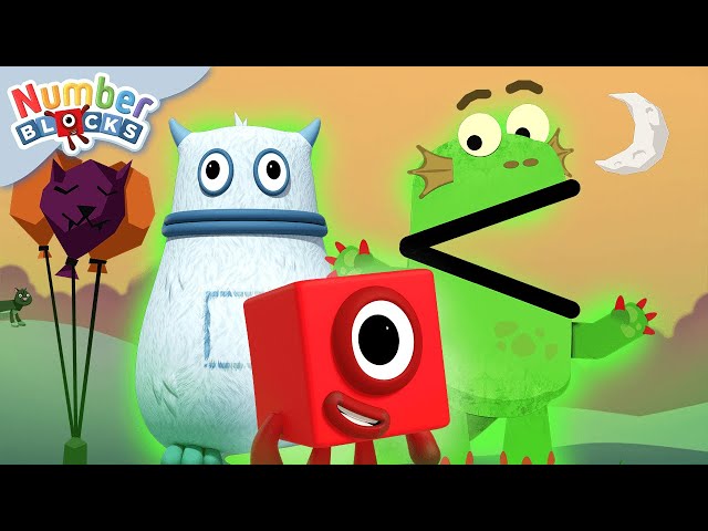 Monstruos de Halloween para niños | Aprende a contar | @Numberblocks