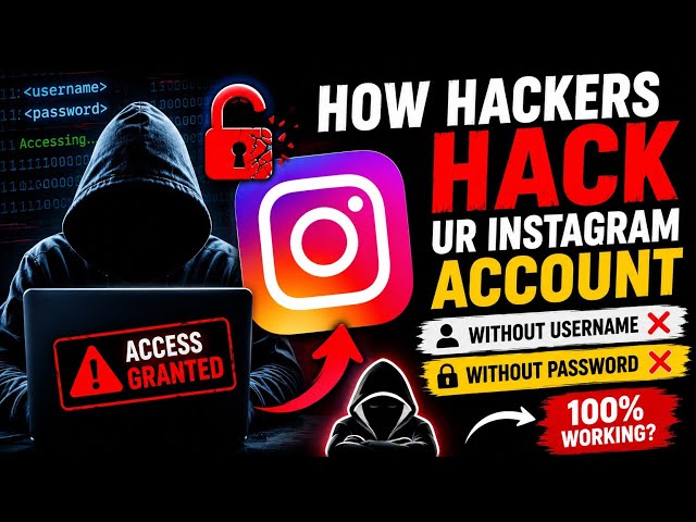 This Is How Hackers Hack Ur Instagram Account Without Username And Password 🤫