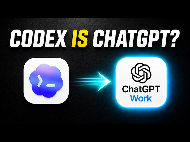 Codex Is Now The ChatGPT App! (ChatGPT Work UPDATE)