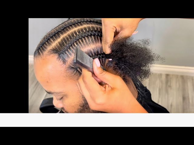 6 Stitch Braids for Men Tutorial | Fast & Detailed | Perfect for Short or Long Hair