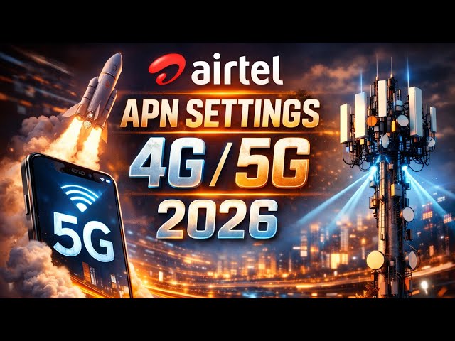 ✅Airtel APN Settings 4G/5G 2026 | Airtel Network Problem Solution | Airtel Internet Speed Problem🚀