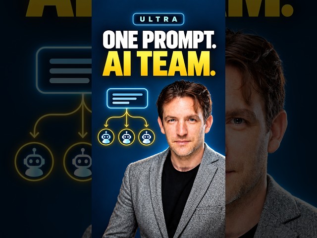 Ultra Builds Your AI Agent Team From One Prompt