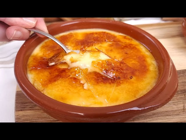 Crema Catalana ¡El Buen Sabor de la Tradición! Receta fácil y casera