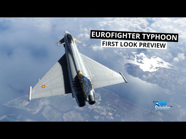 Startup, Avionics & ILS | Eurofighter Typhoon l Full Flight First Look | CJ Simulations (MSFS)