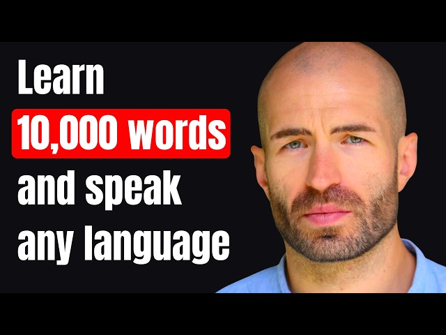 How I learn 10,000 words & get fluent in any language fast