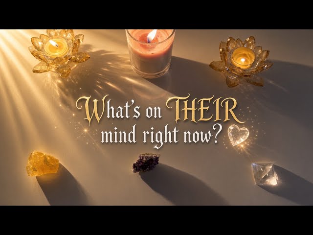 What’s On Their Mind Right Now? 💭 •Pick-A-Card• (Tarot Reading) how are they feeling today? 🫣