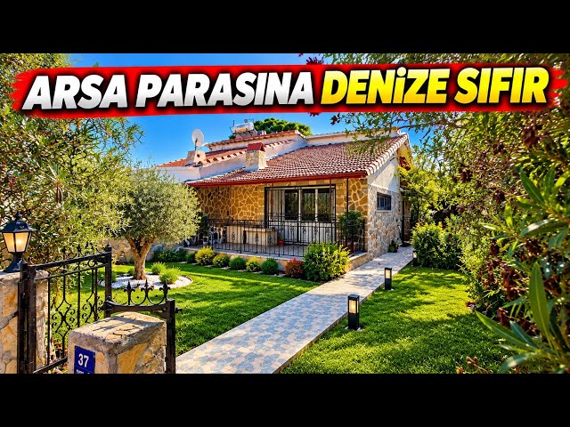 Denize Sıfır Arsa Parasına Müstakil Ev Daha Ne Olsun (D-304)