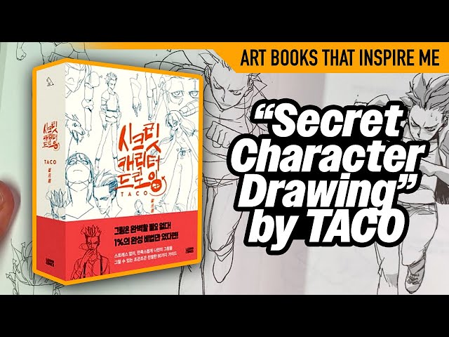 Secret Character Drawing by TACO | Art Books that Inspire Me