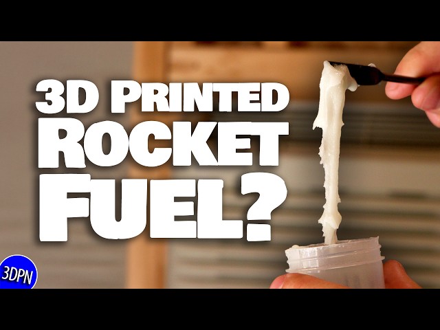 3D Printing ROCKET FUEL!