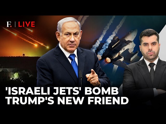 'Israeli Jets' Rain Bombs on Trump's New Partner; Airport Hit in Serial Strikes | Firstpost Live