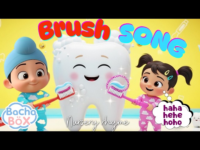 Ha Ha Hee Hee Ho Ho Ho 🪥🦷 | Brush Your Teeth Song in Punjabi | Best nursery rhyme for kids |Bachabox