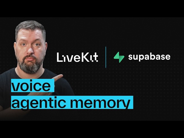 Build a Voice AI Agent with Memory Using LiveKit + Supabase
