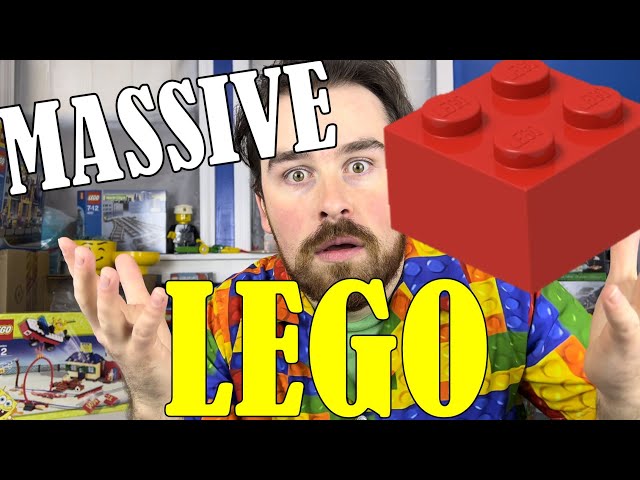 Building with HUGE Lego BRICKS!!