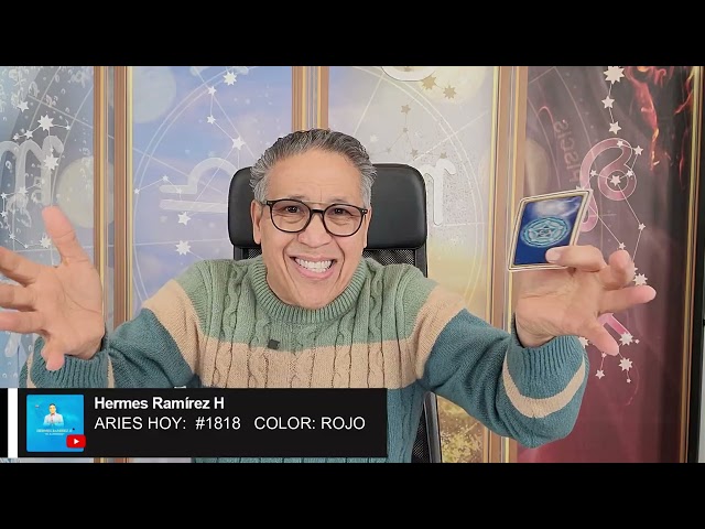ARIES Hoy: ¡AGÁRRATE! Lo que verás con tus propios ojos, te va a sorprender... #1818 COLOR: ROJO