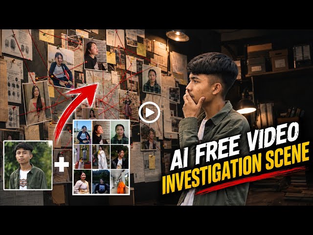 How to Make Hollywood Detective Investigation Videos Using AI for FREE