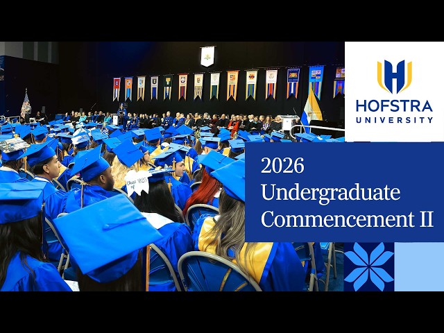 2026 Undergraduate Commencement - 1 p.m. | Hofstra University