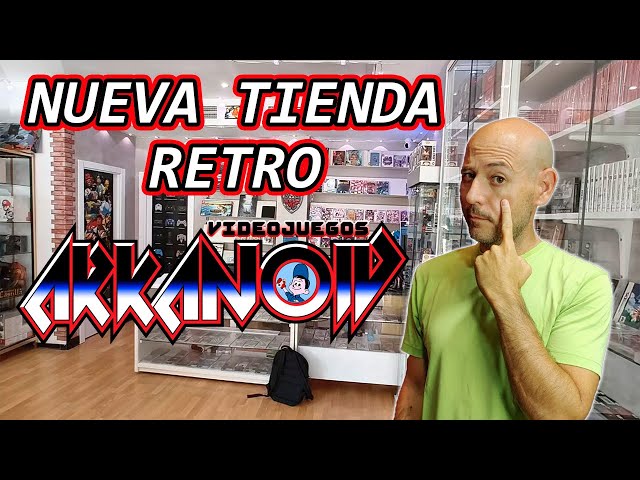 Visitamos NUEVA tienda de VIDEOJUEGOS RETRO en SEVILLA