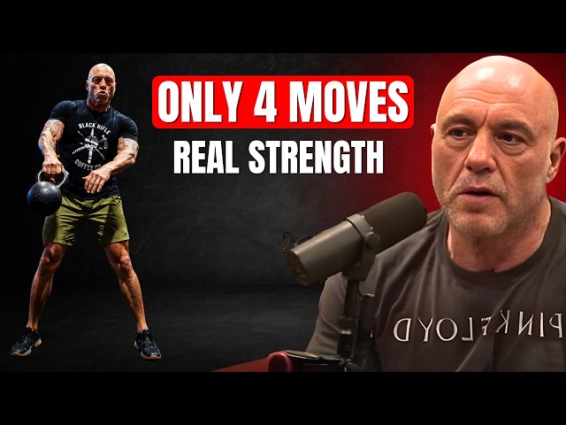 The ONLY 4 Kettlebell Moves You Need To Build Real Strength (Joe Rogan Style)