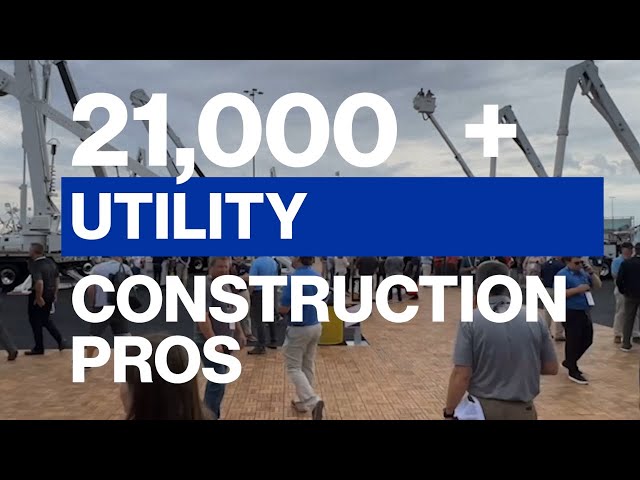 The largest trade show for Utility Construction - Tickets on sale for The Utility Expo 2025!