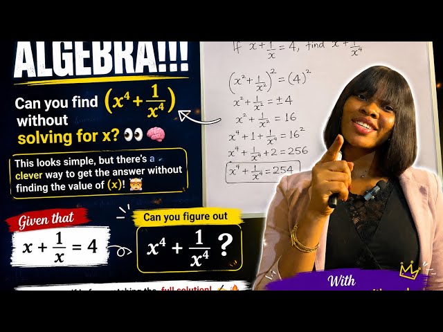 ALGEBRA!!! This looks simple but there’s a clever way!!! #algebra #mathsmadeeasy 