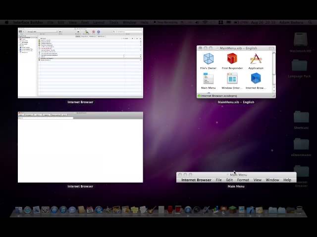 How to make your own Internet Browser without code on Xcode!