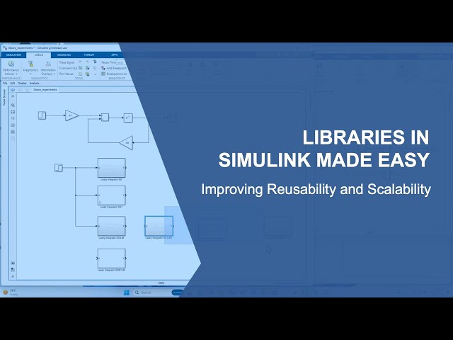 Libraries in Simulink Made Easy