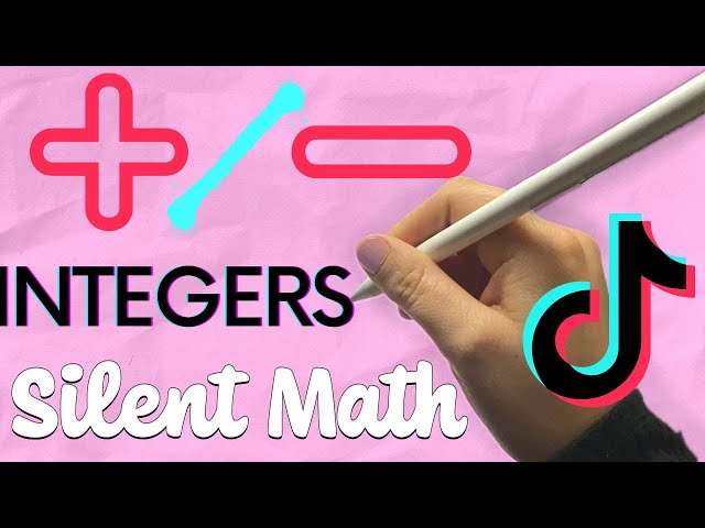 ADDING SUBTRACTING INTEGERS | PRE-ALGEBRA | SILENT MATH