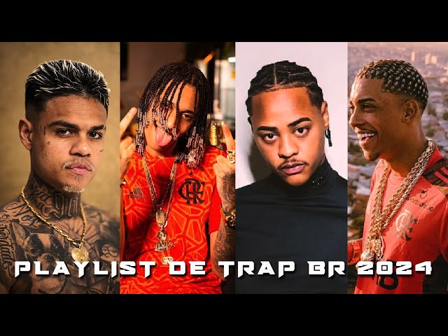 PLAYLIST DE TRAP BR 2024 - MC CABELINHO, ORUAM, TZ DA CORO, MC POZE - AS MELHORES 2023 #trapbr