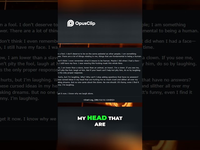 The Clown Laughs in Pain – God of Flayed Clowns Truth