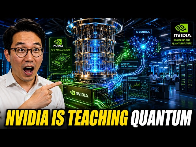 NVIDIA Is Teaching Quantum Chips With AI — GPUs Are Becoming Part of the Quantum Computer