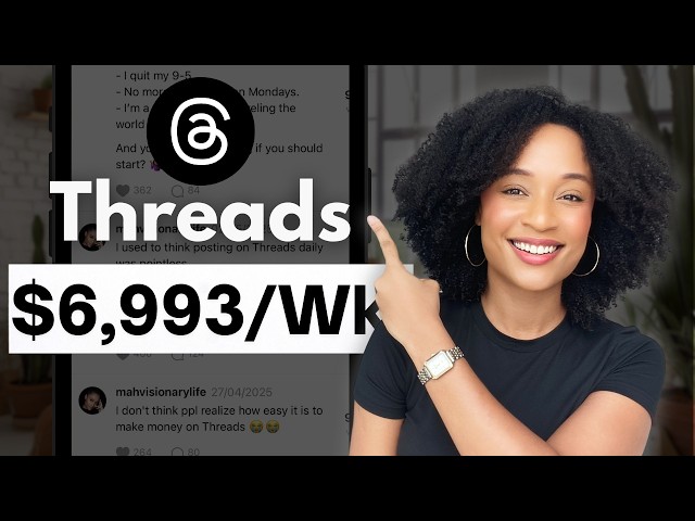 How I Earned $6,993 in 7 Days on Threads (No audience needed)