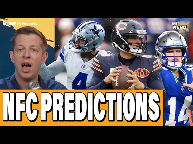 NFC Predictions: Bears, Giants, Bucs, Seahawks, Rams, Cowboys, Lions | THE HERD NFL