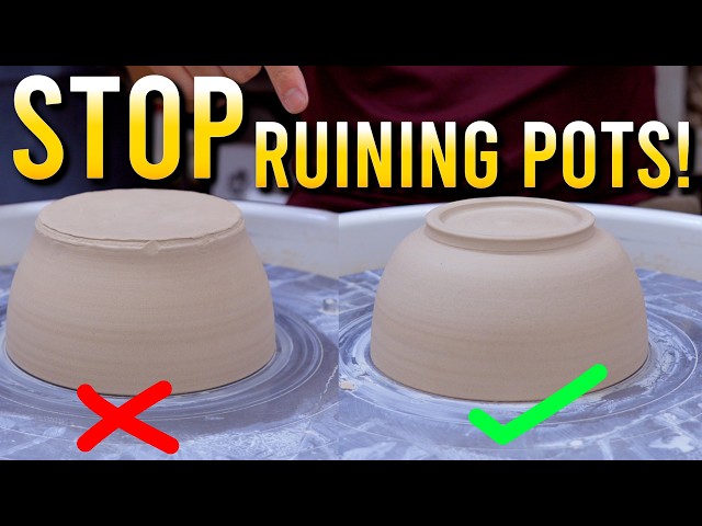 10 Pottery Trimming Tips Every Potter Should Know.  Stop Ruining Your Pots!