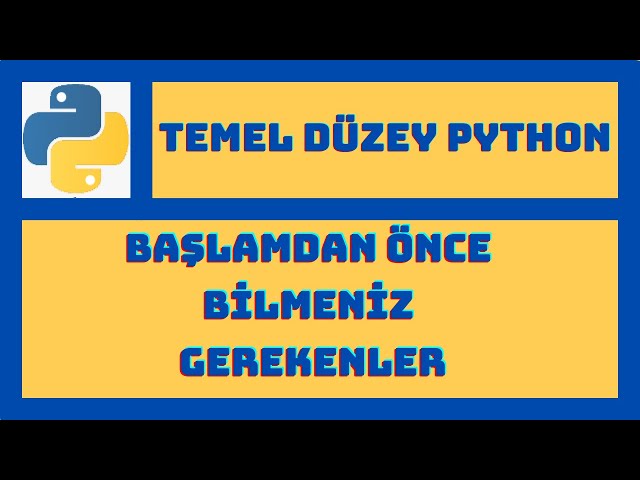Python Kurulum | Visual Studio Kurulum | Gerekli Ayarlamalar