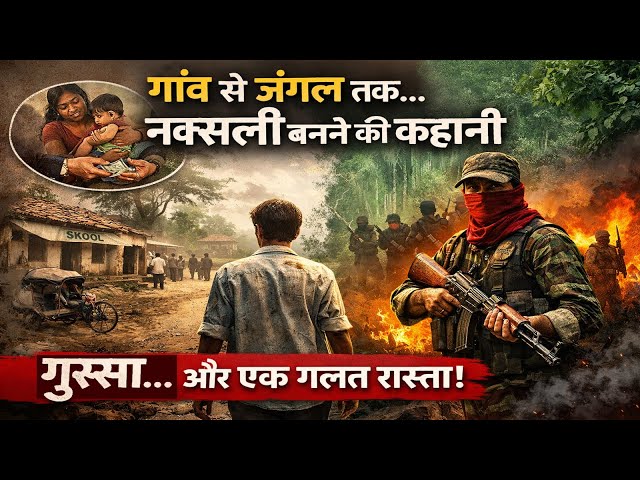 सिस्टम कैसे नक्सली बनाता है: एक माओवादी फाइटर के बनने की अंदर की कहानी | inside story in bastar