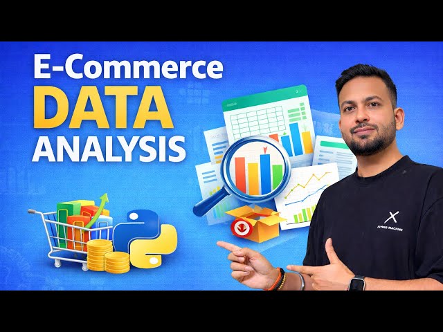 Real Ecommerce Data Analysis in Python 📊 | Business Insights from Orders & Customers #dataanalytics