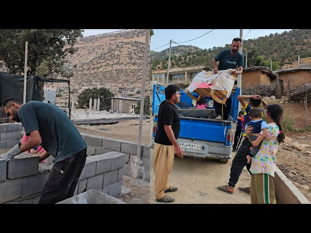 The landowner has arrived! Mustafa's fear of being evicted+building a new hut