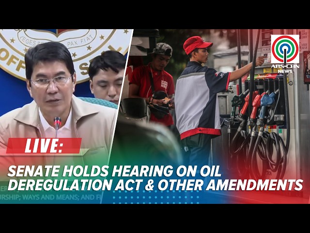 LIVE: Senate holds joint committee hearing on Oil Deregulation Act & other amendments | September 3