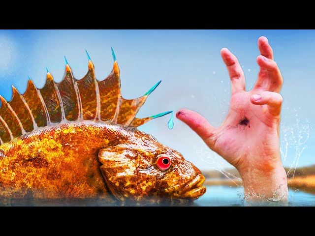 Stung by Venomous Bull Rout! ( Freshwater Stonefish)
